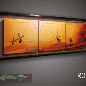 Don Quijote al Atardecer R026