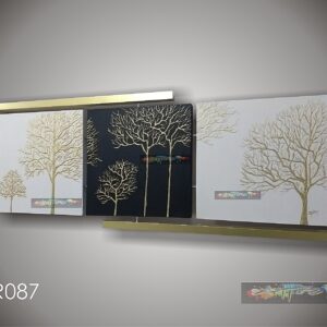 Tríptico de Naturaleza Abstracta R087